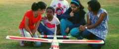 students enjoying aviation summer camp near mumbai